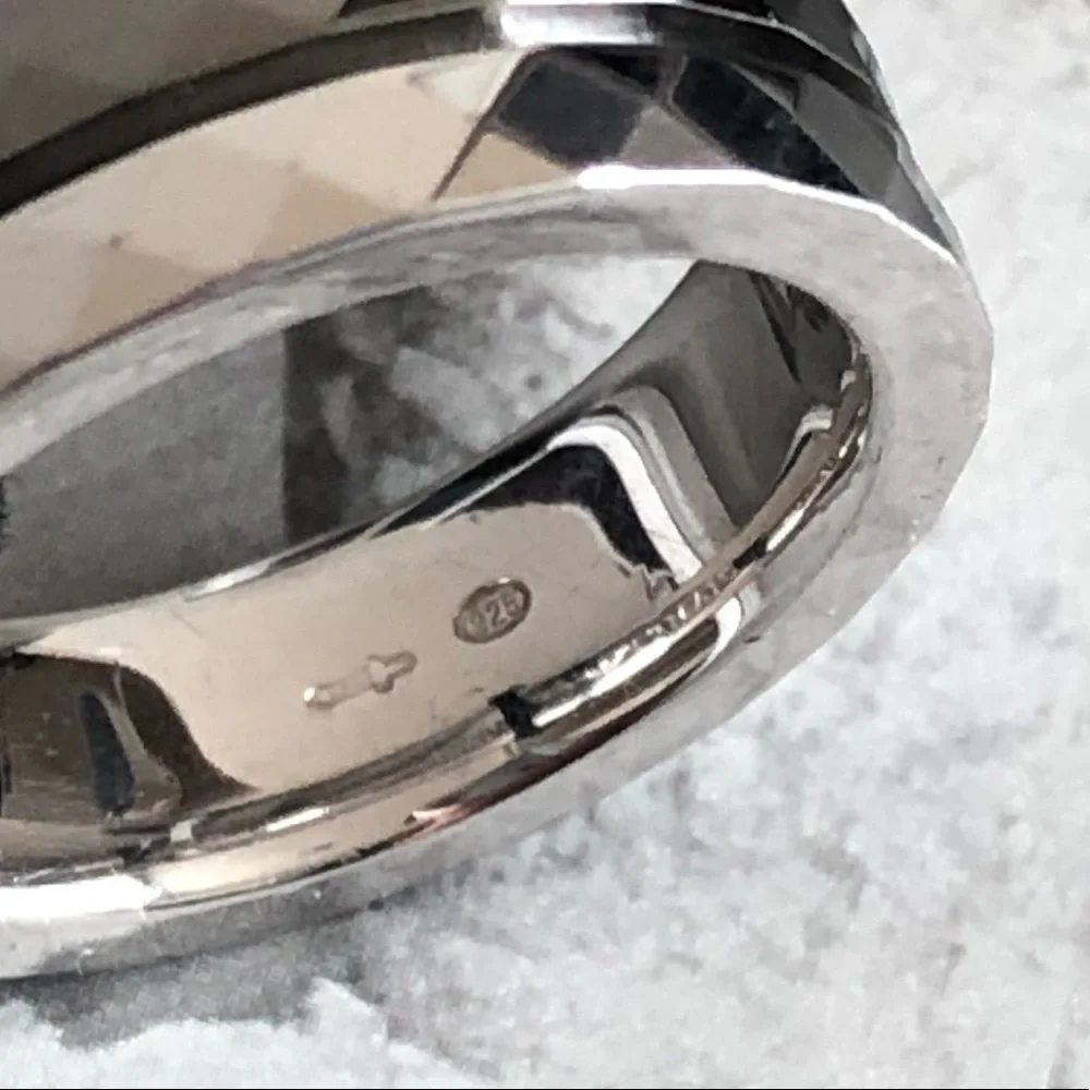 Emporio Armani Sterling Silver Ring